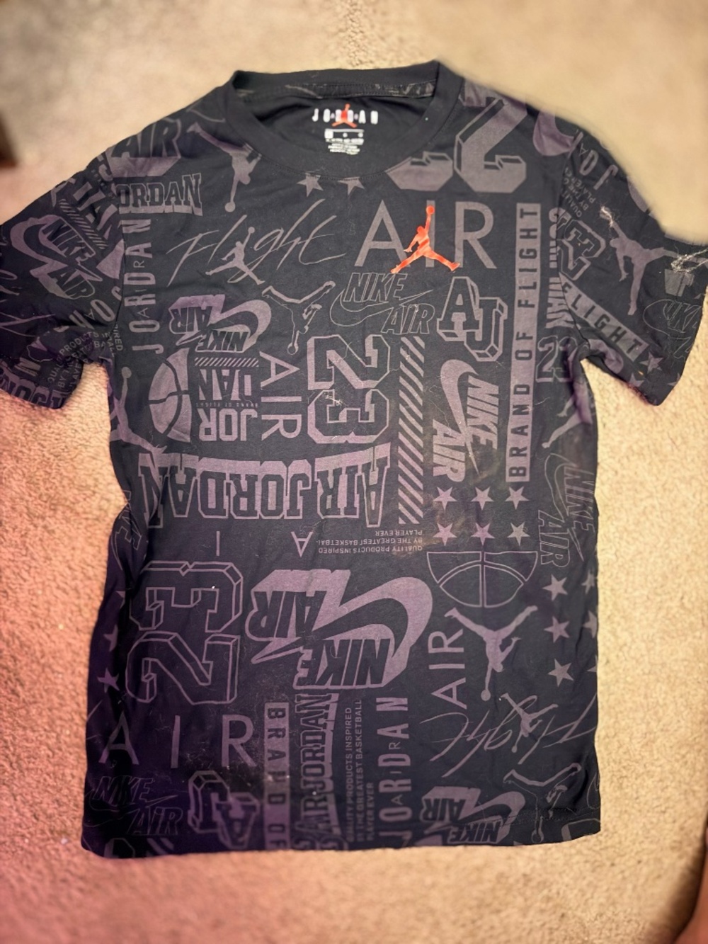 Nike Jordan Shirt Size Large Boys 12-13